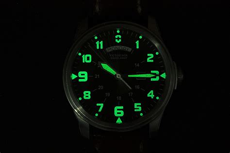 which watch glows in the dark.